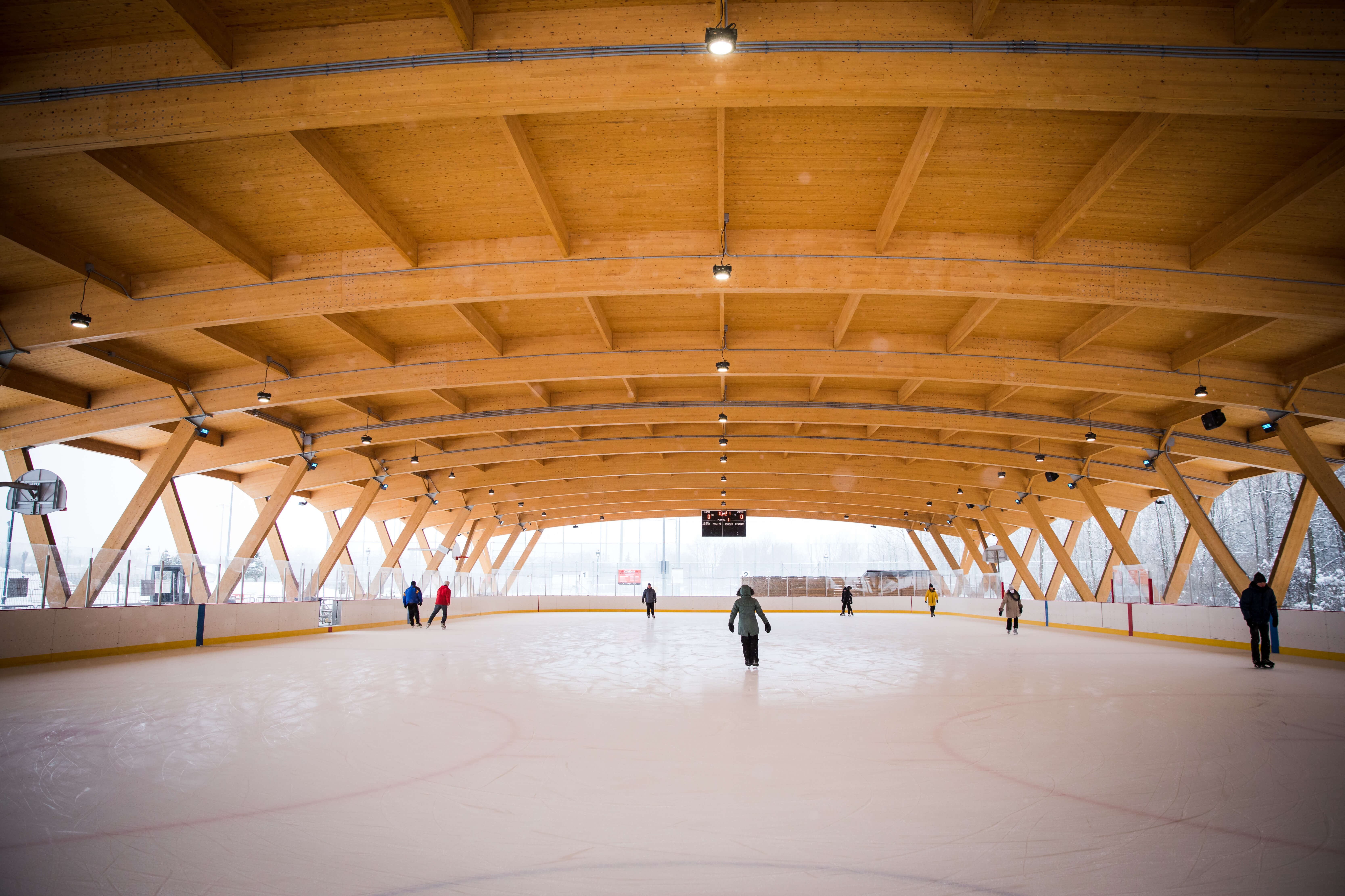 Réouverture de la patinoire au parc Haendel