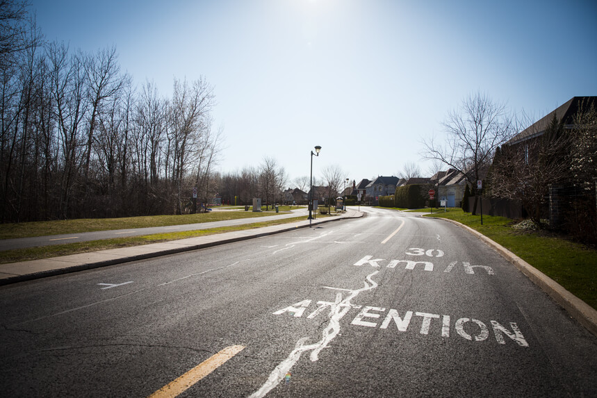 Réduction de la vitesse à 30 km/h sur plusieurs rues dès le printemps prochain